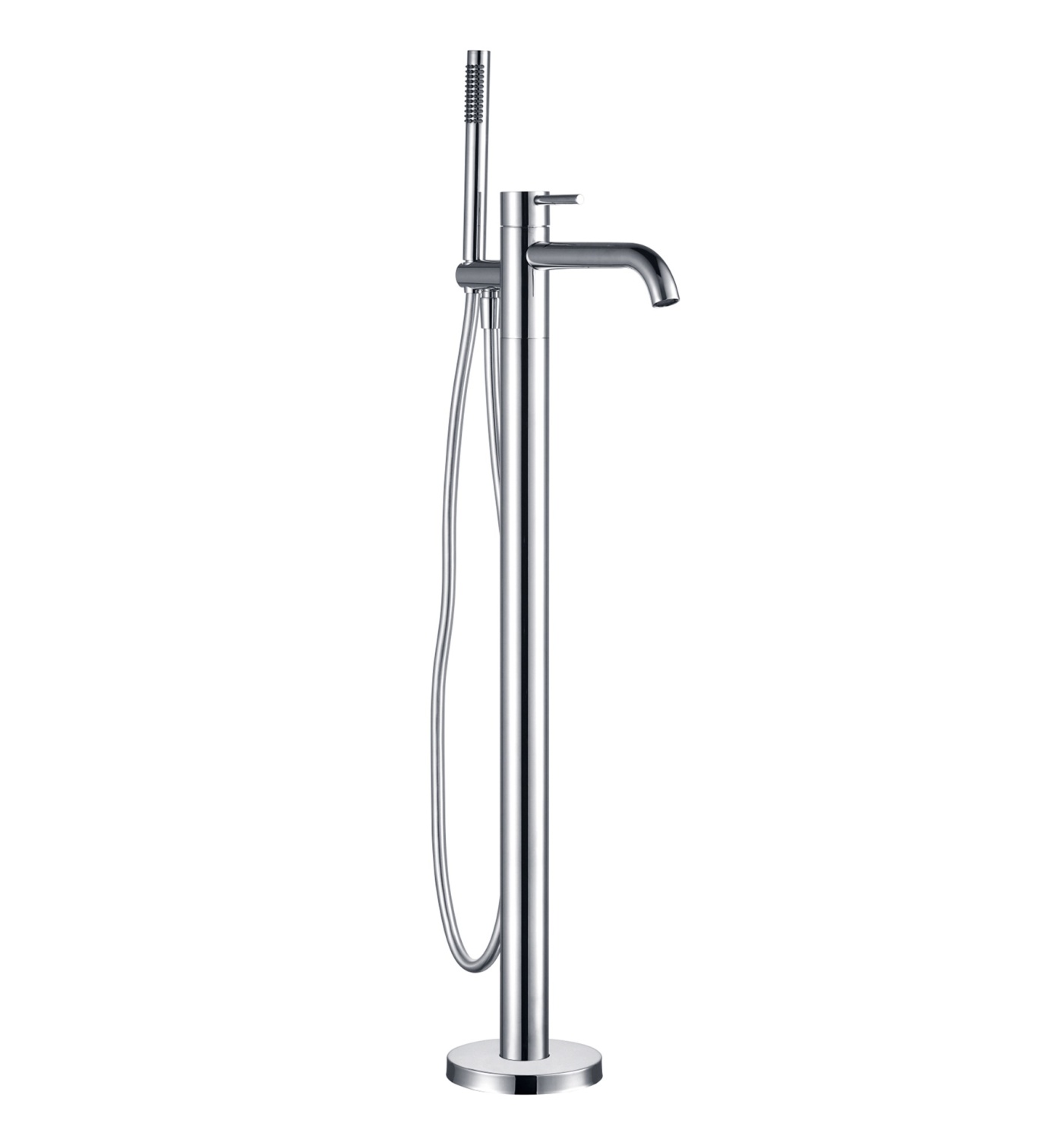 

Смеситель для ванны AQUAme Siena AQM6218CR напольный, хром, AQM6218CR