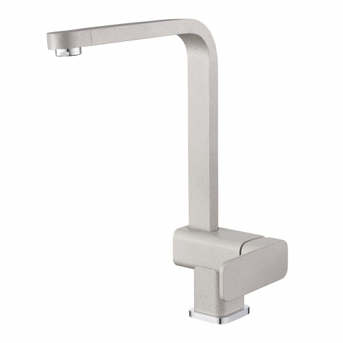 

Смеситель Emar Quartz 3014 для кухни барит, Светло-серый, 3014