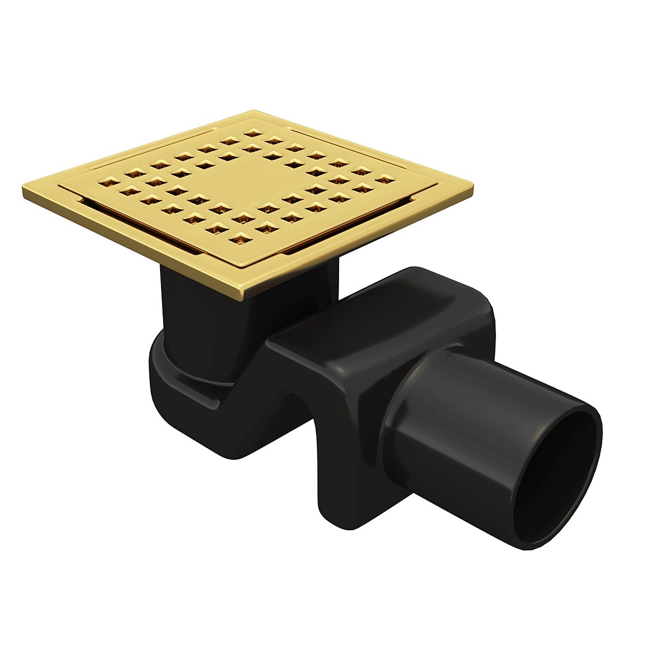 

Душевой лоток RGW Drain Leo-02-10Gb 10 см, с решеткой, золото, Drain Leo-02-10Gb