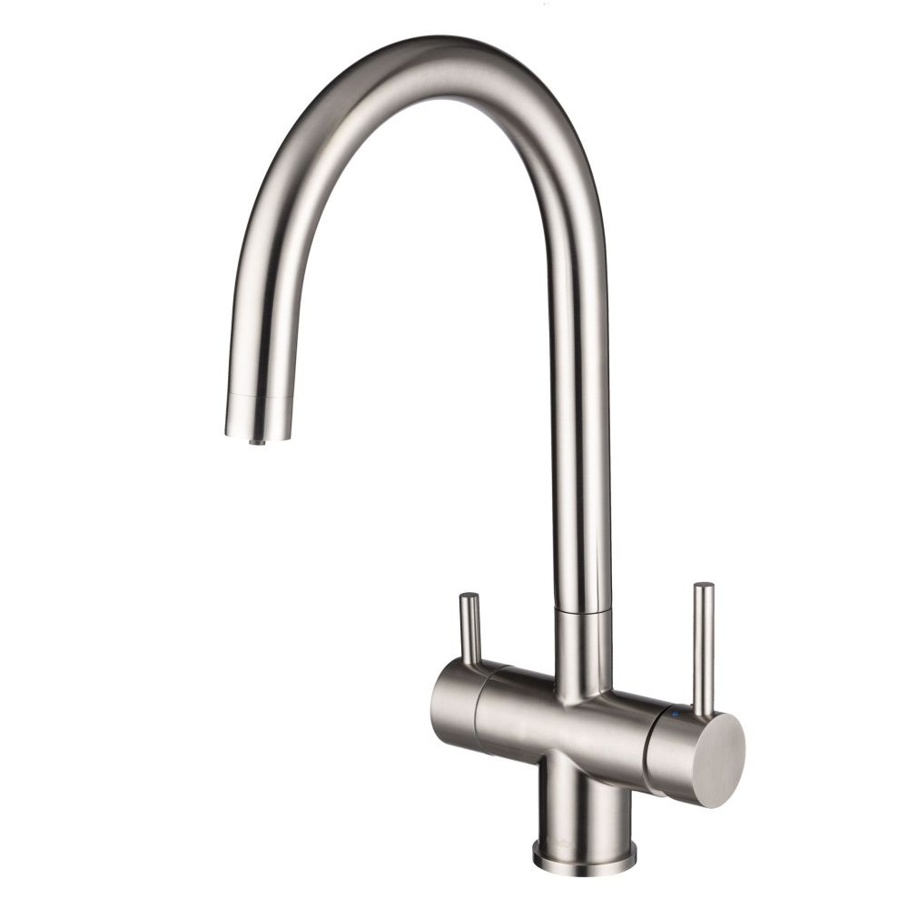 

Смеситель для кухонной мойки Swedbe Selene Plus 8042 с подключением фильтра, Нержавеющая сталь, Selene Plus 8042