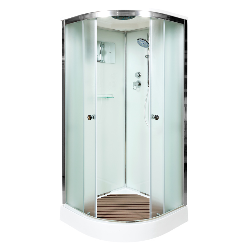 

Душевая кабина AvaCan D011S, 110х110х220 см, стекло матовое, профиль хром, D011S