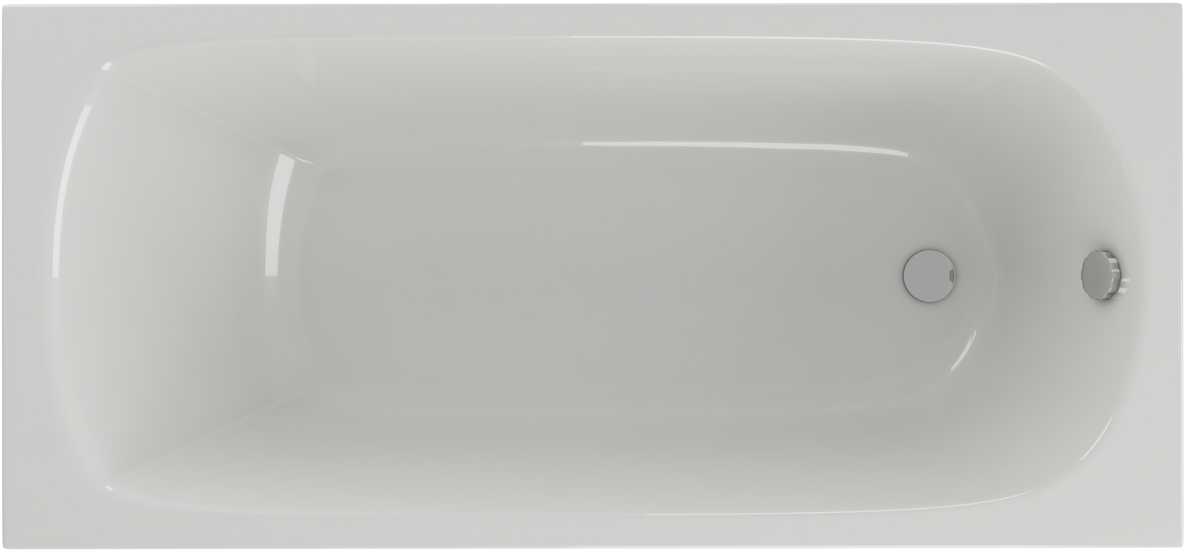 

Акриловая ванна Aquatek Ника 170x75, Белый, Ника 170x75