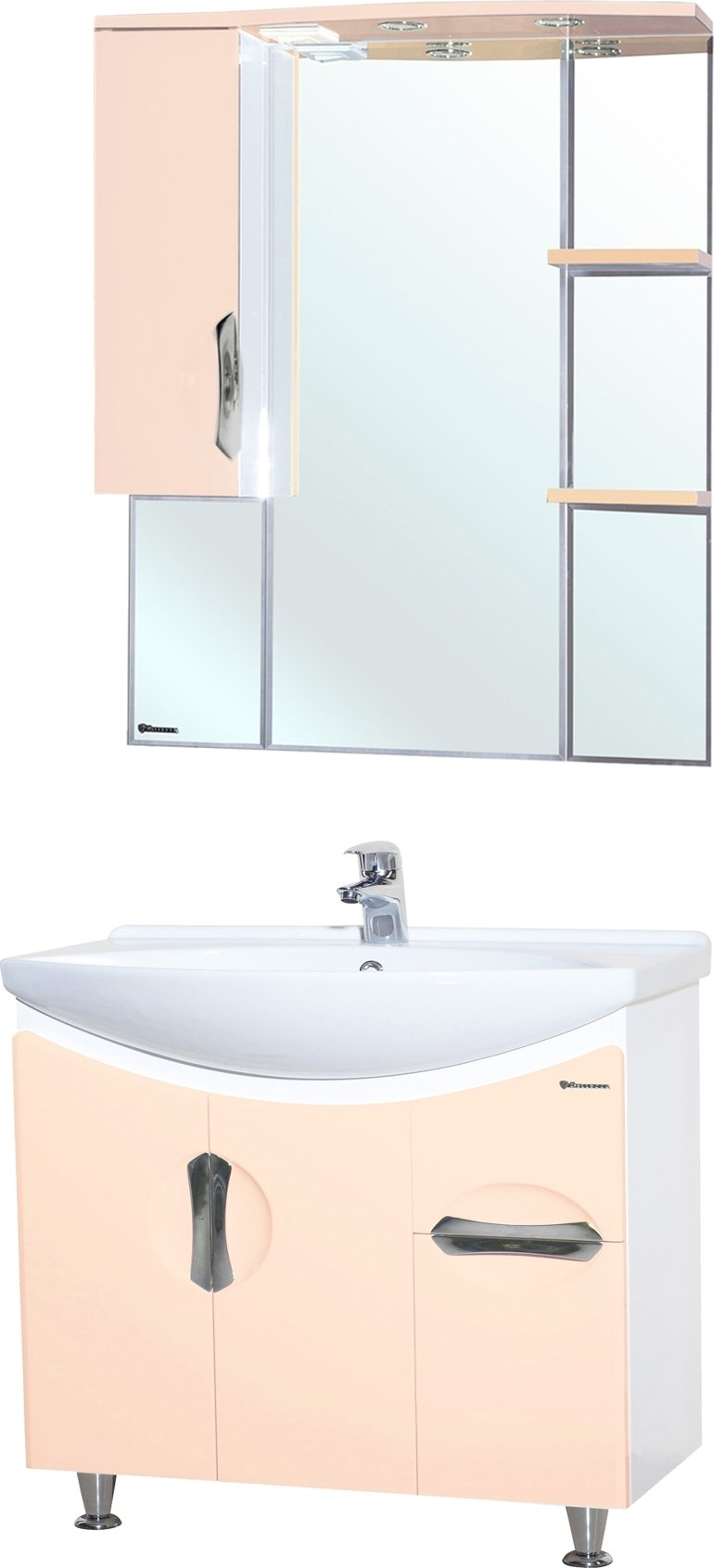 

Мебель для ванной Bellezza Лагуна 75 бежевая