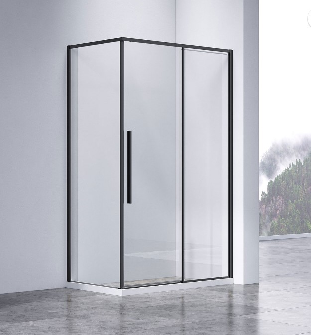 

Душевой уголок Vincea Slim-N 130х80 черный, стекло прозрачное, VSR-4SN8013CLB