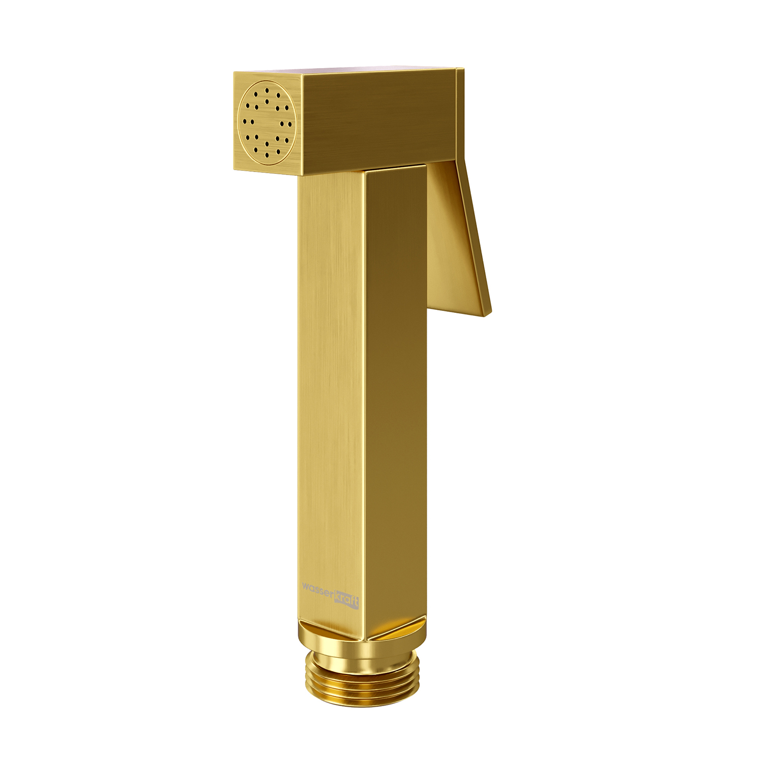 

Гигиеническая лейка WasserKRAFT A213 с фиксатором, золото матовое, A213