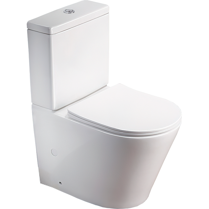 

Унитаз-компакт SantiLine SL-5014 с сиденьем микролифт, белый, SL-5014
