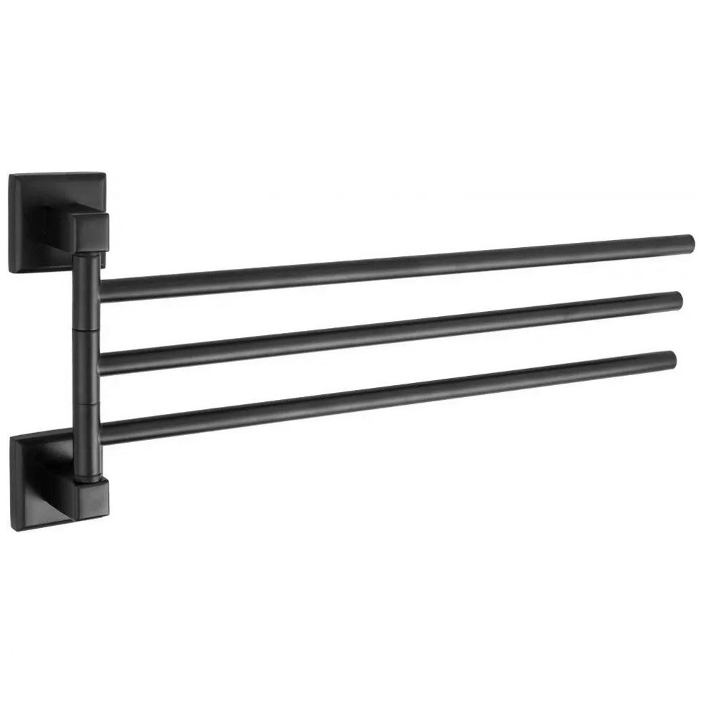 

Полотенцедержатель Felice Notte FL 1023 N поворотный тройной, Черный матовый, Notte FL 1023 N