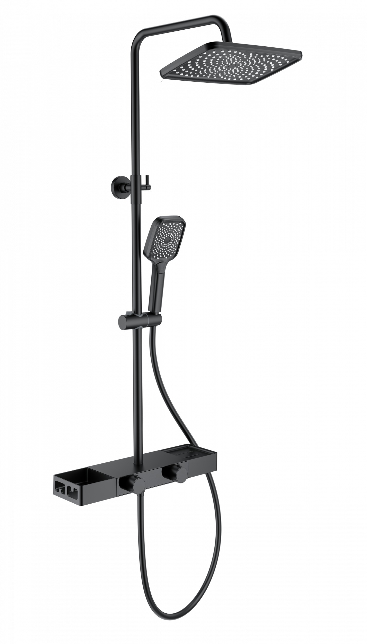

Душевой гарнитур Wonzon & Woghand WW-B3552-MB черный, WW-B3552-MB