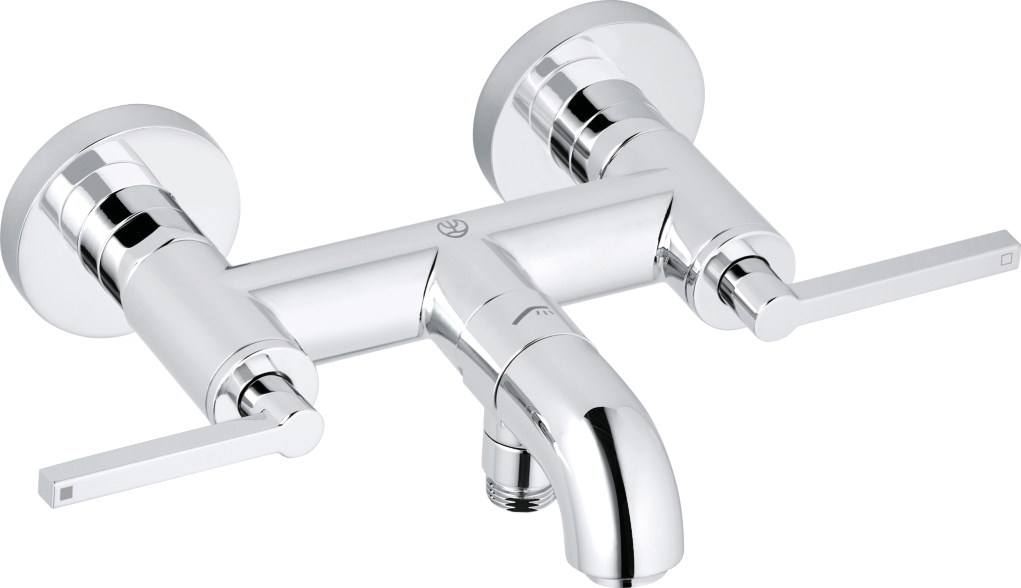 

Смеситель Kludi Nova Fonte Puristic 205400515 для ванны с душем, Хром