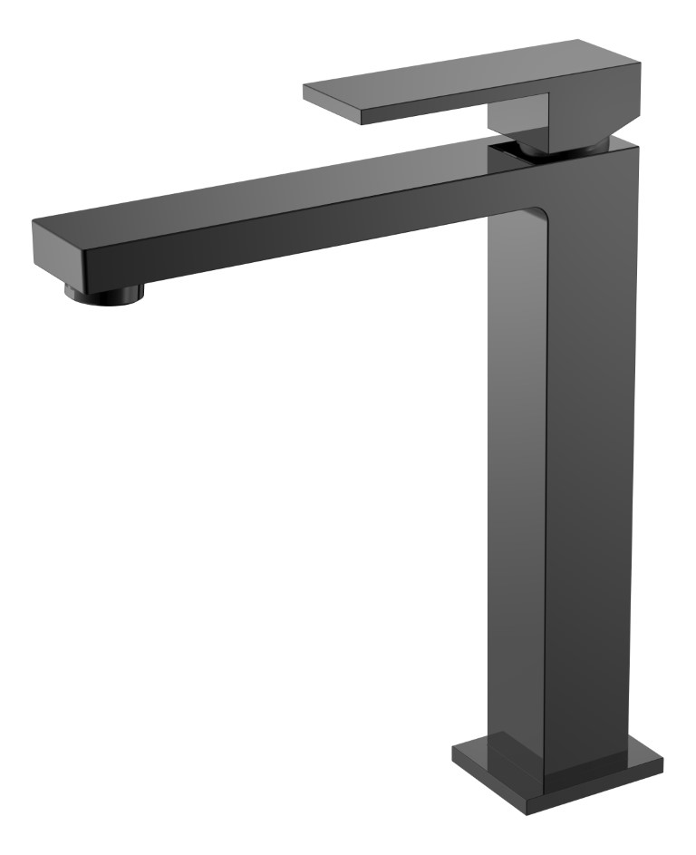 

Смеситель для раковины Boheme Qubic 472-SGM shine gun metal, Оружейная сталь, Qubic 472-SGM