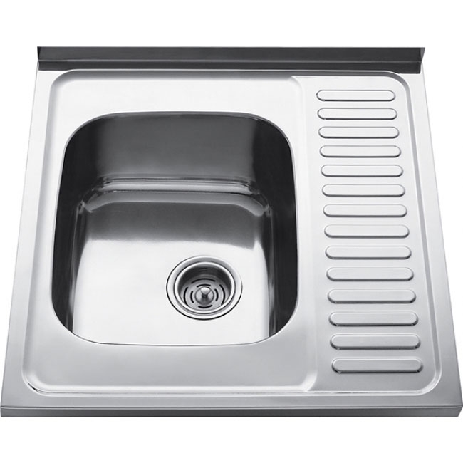 

Мойка кухонная Kaiser KSS-6060L, Хром, KSS-6060L