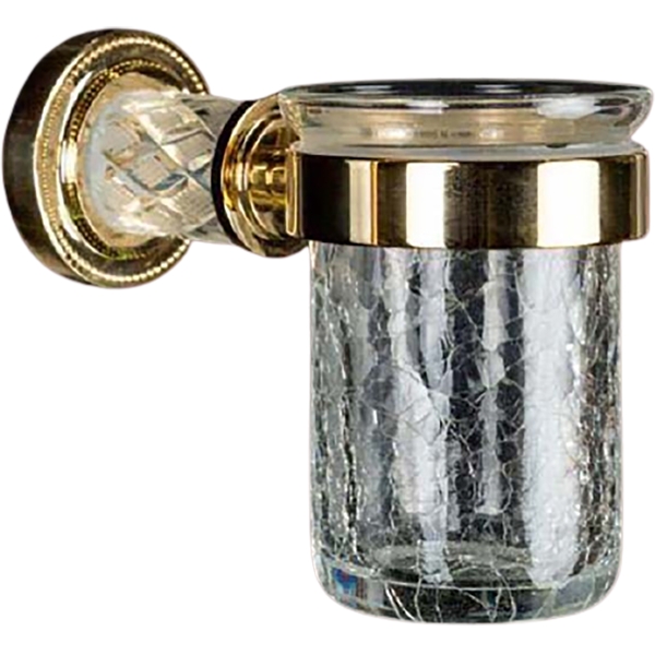 

Стакан для зубных щеток Boheme Murano Cristal 10904-CRST-G Золото, 10904-CRST-G