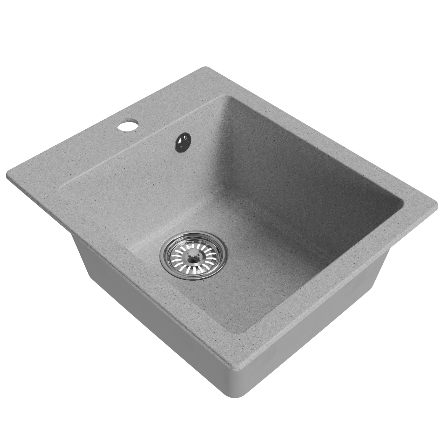 

Мойка кухонная Mixline ML-GM14 551904 42х50 см, серая, Серый, 551904