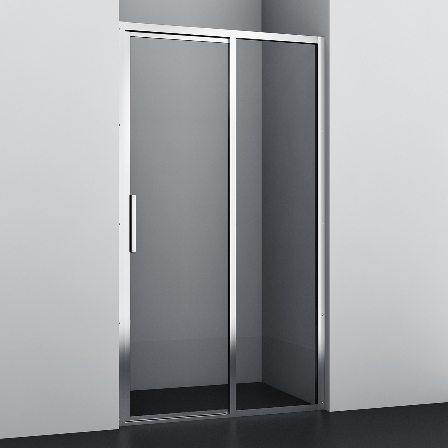 

Душевая дверь в нишу WasserKRAFT Lopau 32S 32S05R 120х200 см, Lopau 32S