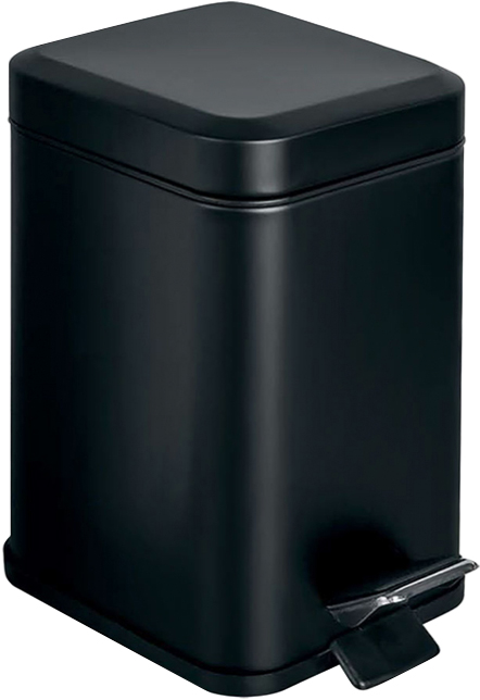 

Мусорное ведро Colombo Design Black&White B9210.NM, Черный матовый