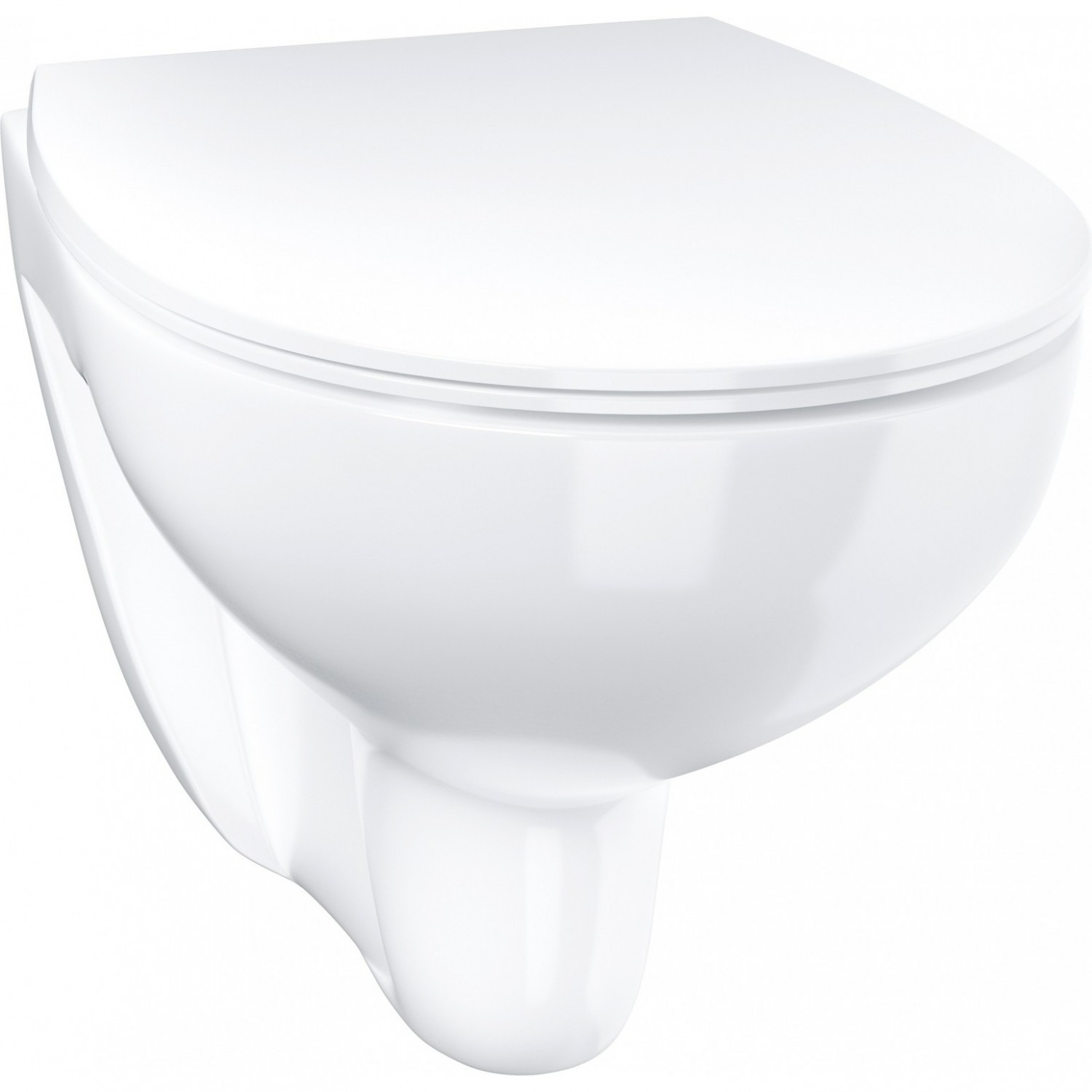 

Унитаз подвесной Grohe BauEdge 39809000 безободковый, Белый, BauEdge 39809000