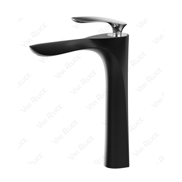 

Смеситель Felice 9025 NERO LUCIDO для раковины черный, 9025 NERO LUCIDO