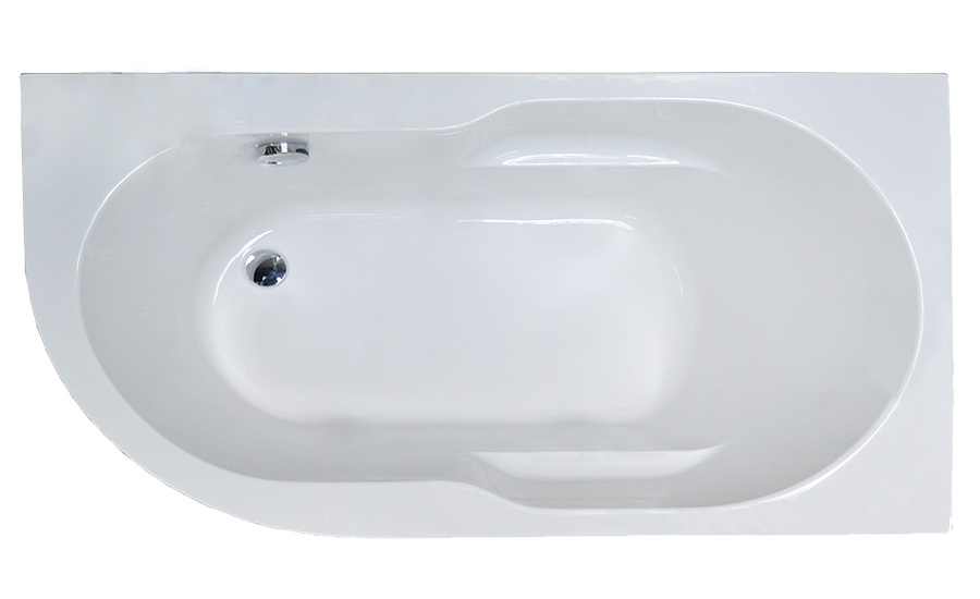

Акриловая ванна Royal Bath Azur RB614200 140x80x60 см R, Белый, AZUR RB614200R
