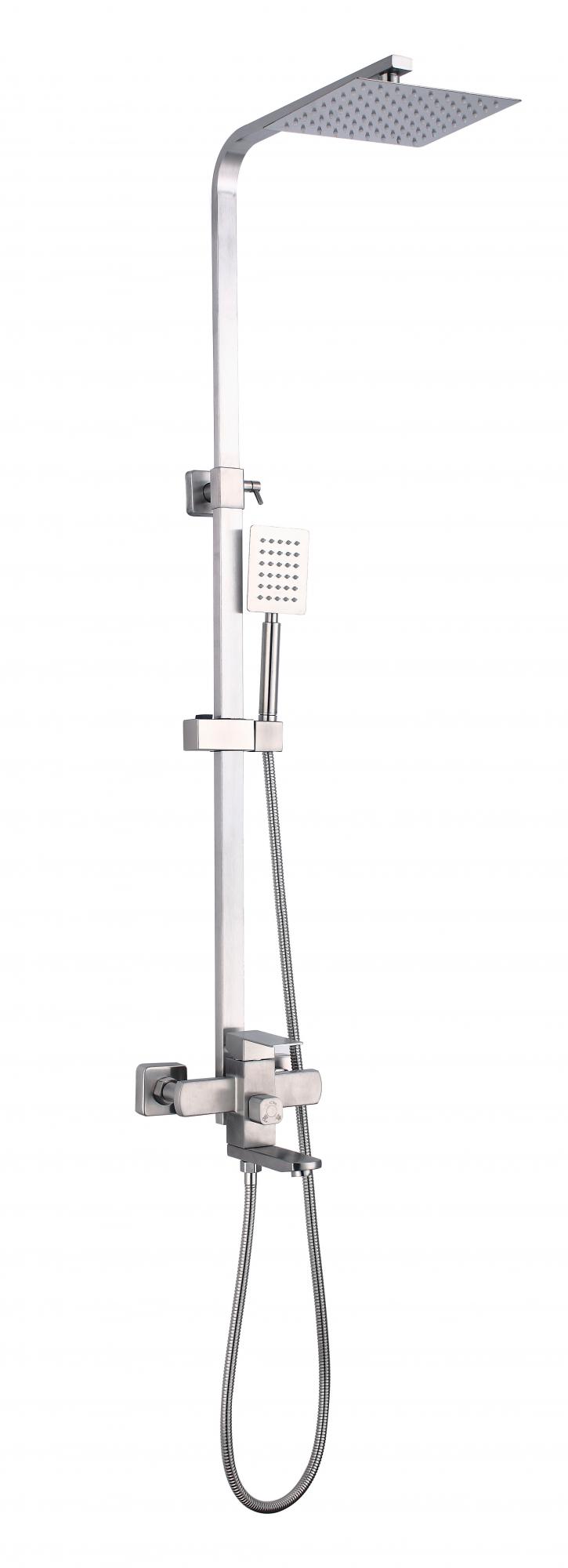 

Душевая стойка Fmark FS8145 сатин, FS8145
