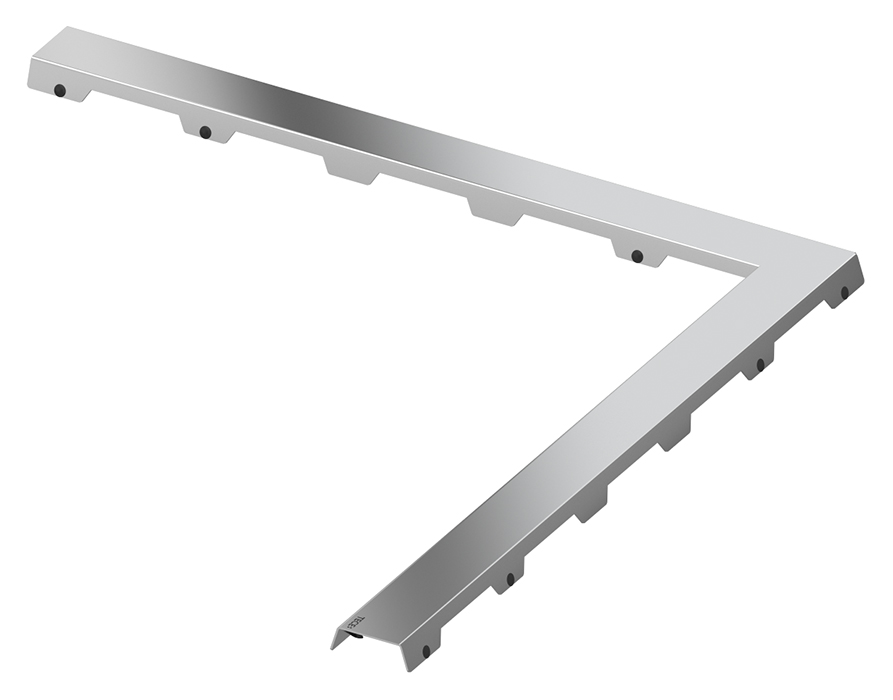 

Решетка TECE TECEdrainline Steel II 6 109 82 90х90 см угловая, Хром, TECEdrainline Steel II 6 109 82