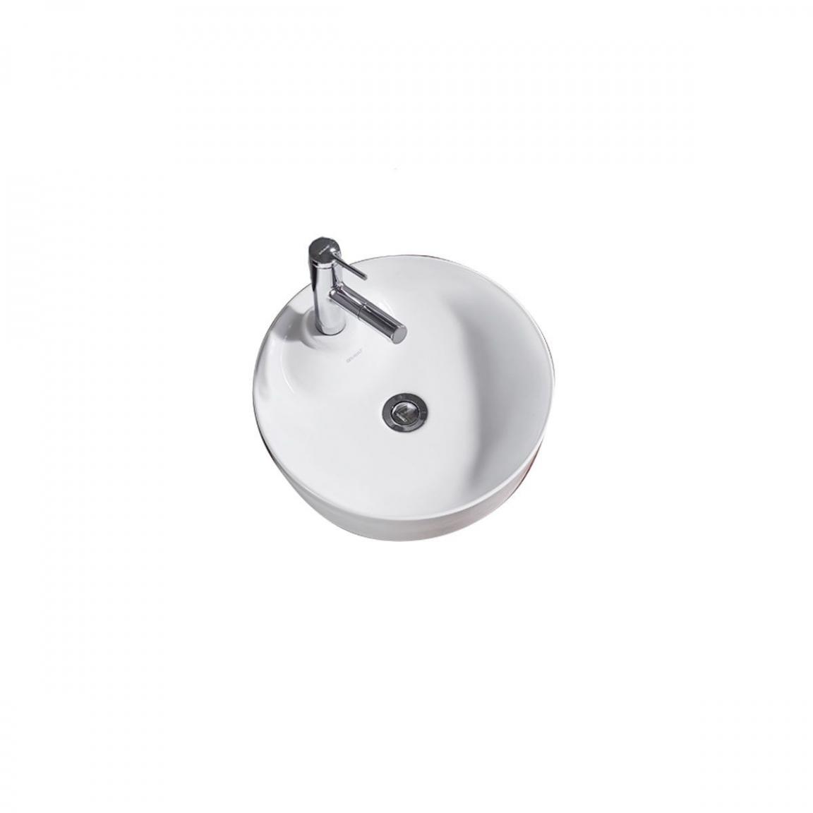 

Мебельная раковина Bravat Affability C22239W-1-ENG накладная, Белый, C22239W-1-ENG