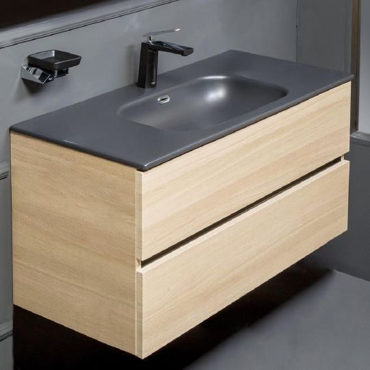 

Тумба с раковиной Armadi Art Vallessi 80 838-080-A светлый дуб, Светлое дерево, Vallessi 80
