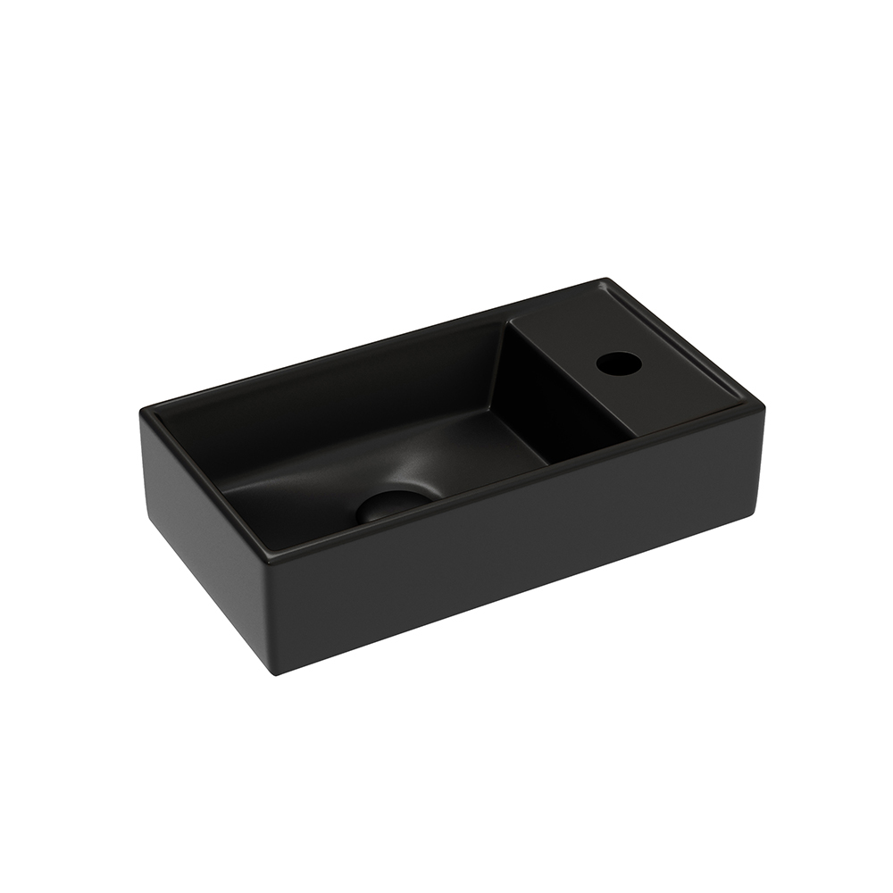 

Раковина Ceramicanova Element CN6051LMB R 40,7 см, черная матовая, Черный, CN6051LMB