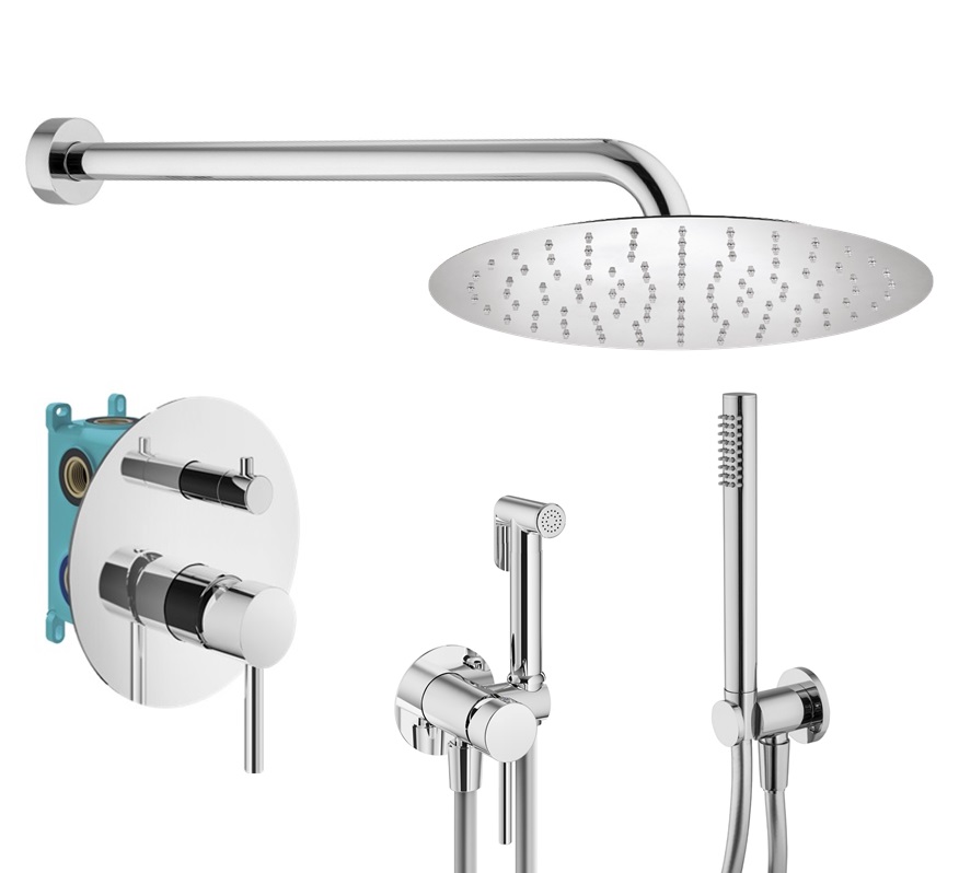 

Душевой комплект Plumberia Selection Ixo KITZXO18CR хром, KITZXO18CR