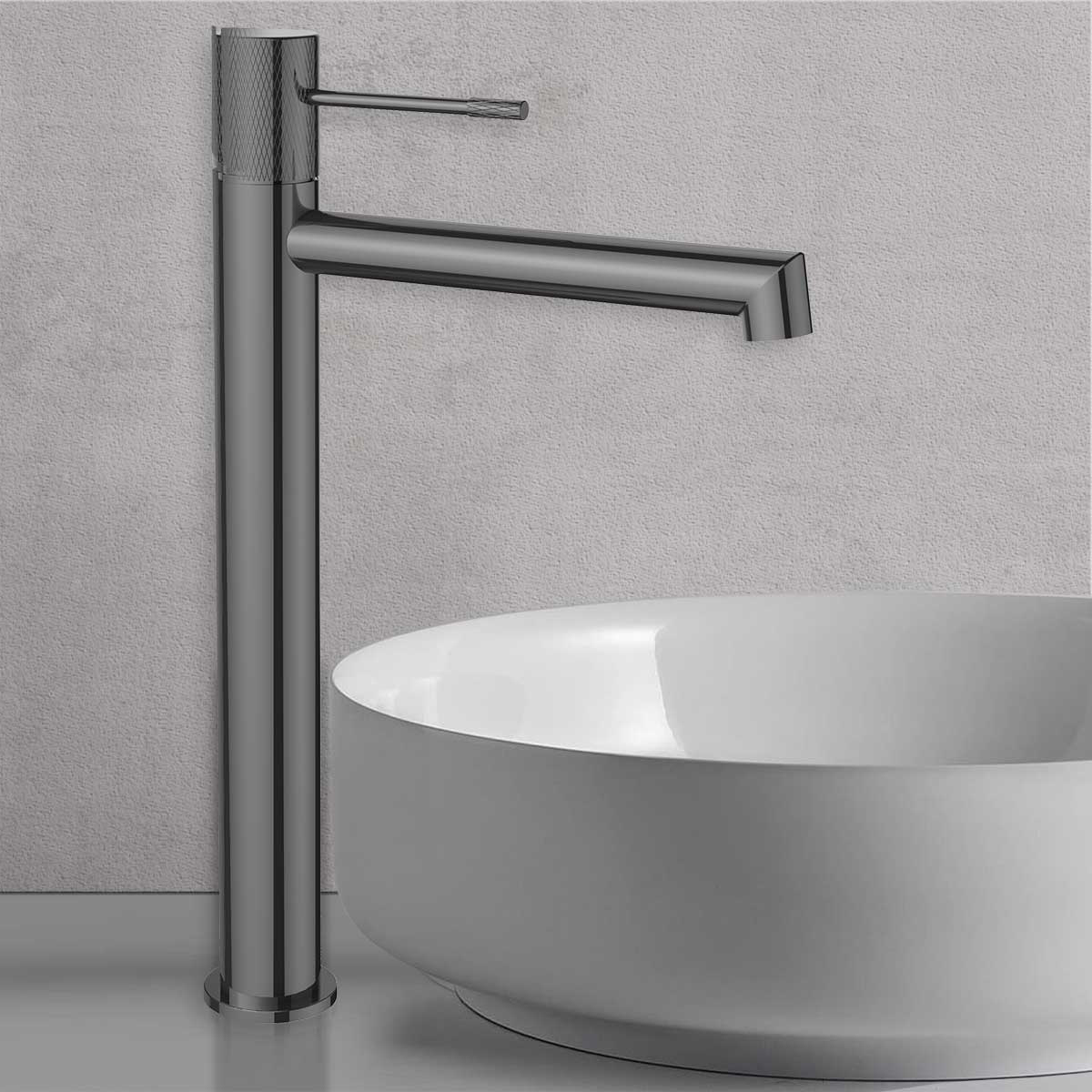 

Смеситель Vincea Desire VBF-1D2GM для раковины-чаши, вороненая сталь, Desire VBF-1D2GM