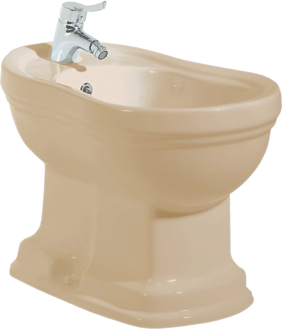 

Биде напольное Creavit Klasik KL500-З0 карамель, Бежевый, Klasik KL500.30000