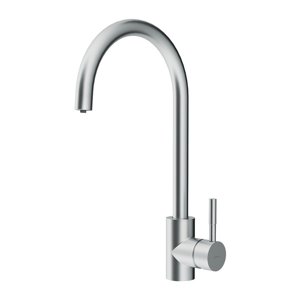 

Смеситель для кухонной мойки Damixa Merkur 400721400 никель, 400721400