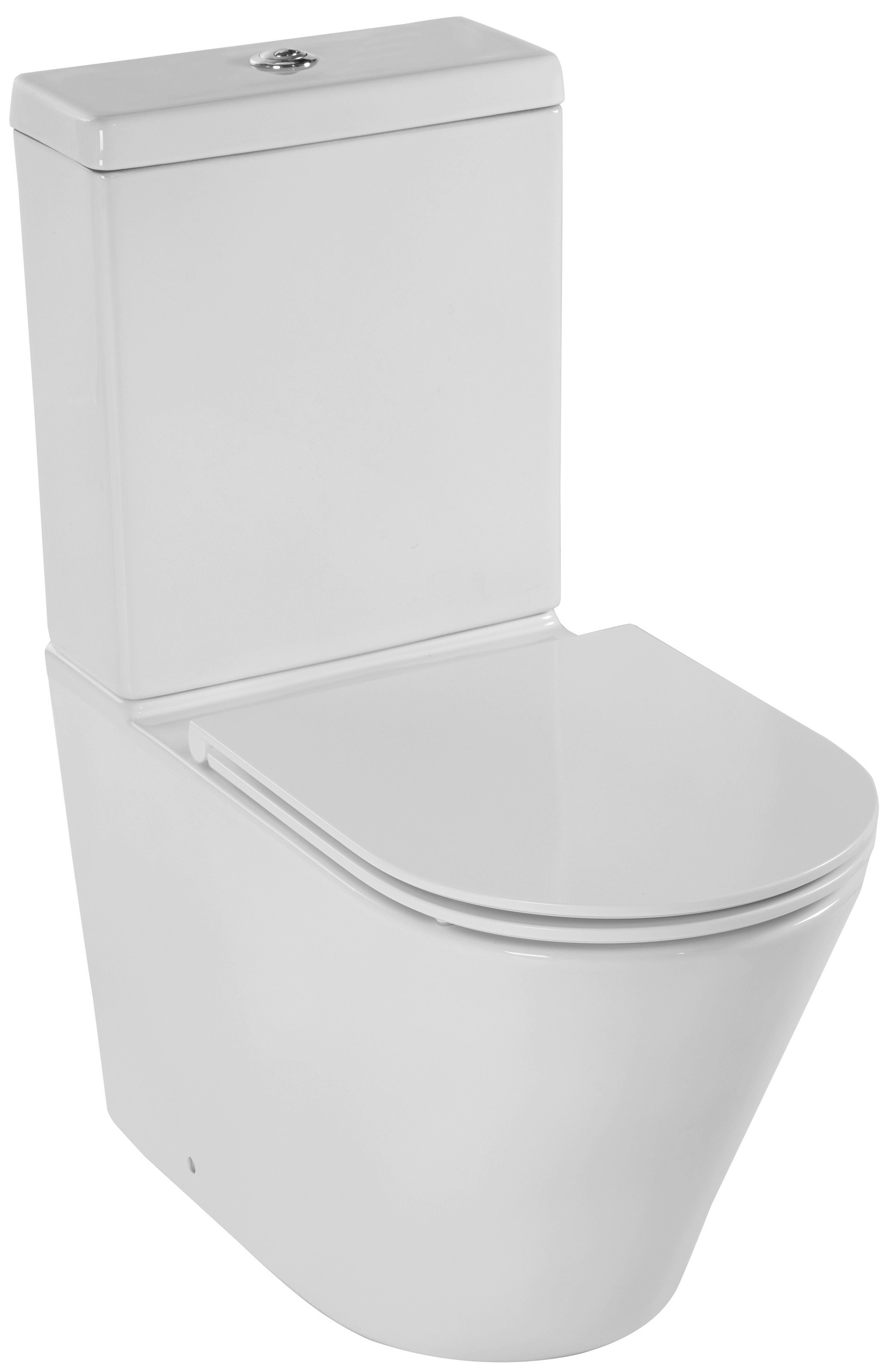 

Унитаз-компакт Jacob Delafon Rodin+ UJAB102-00, Белый, UJAB102-00