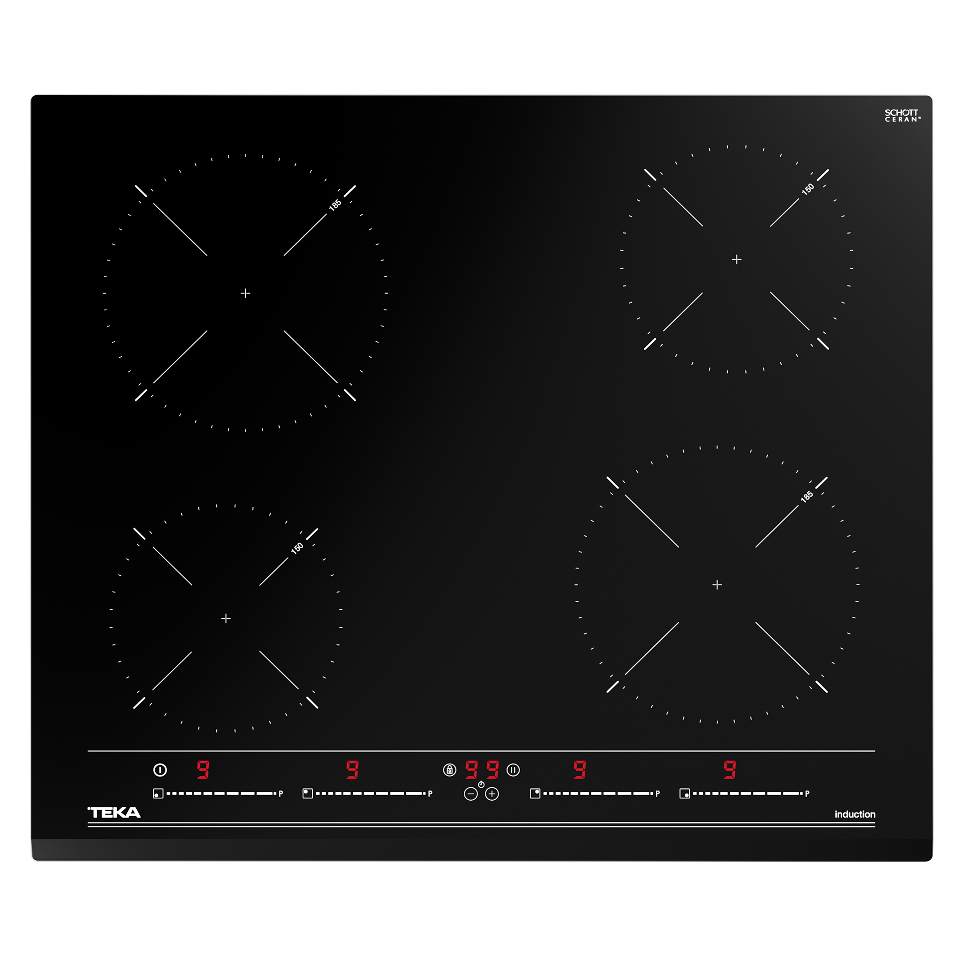 

Варочная поверхность Teka Easy IZC 64010 MSS BLACK индукционная, IZC 64010 MSS BLACK