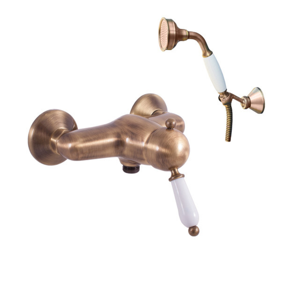 

Смеситель Rav Slezak Labe L581.5/2SM для душа, бронза, Labe L581.5/2SM