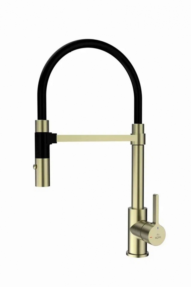 

Смеситель для кухонной мойки Rose R133Q бронза, R133Q