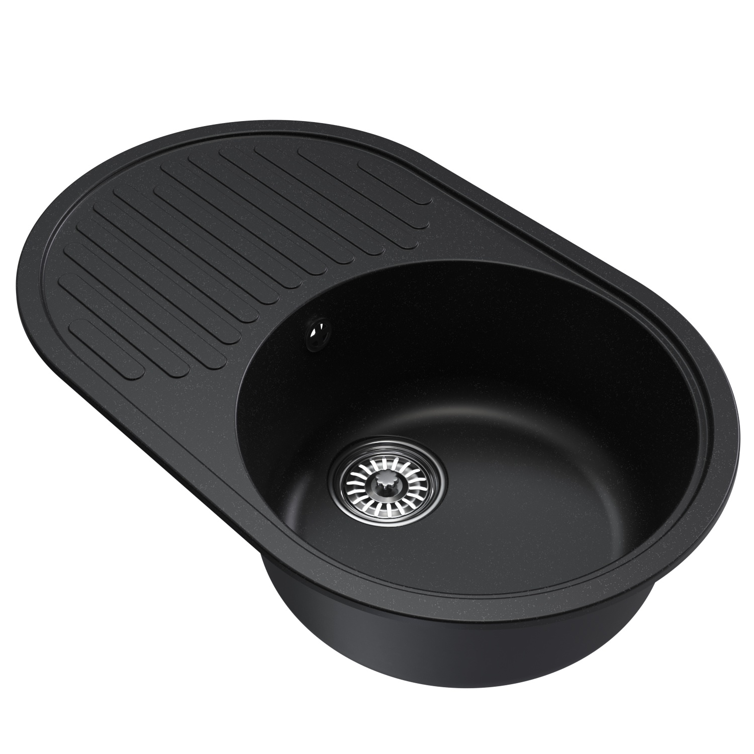 

Мойка кухонная Mixline ML-GM16 551934 73х46,5 см, черная, Черный, 551934