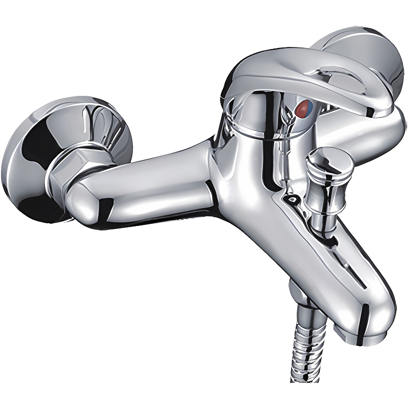 

Смеситель Haiba HB3015 для ванны с душем, Хром, HB3015