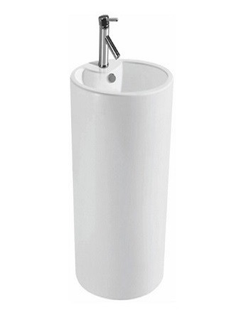 

Раковина CeramaLux NB135 напольная, Белый, B135-LT7013