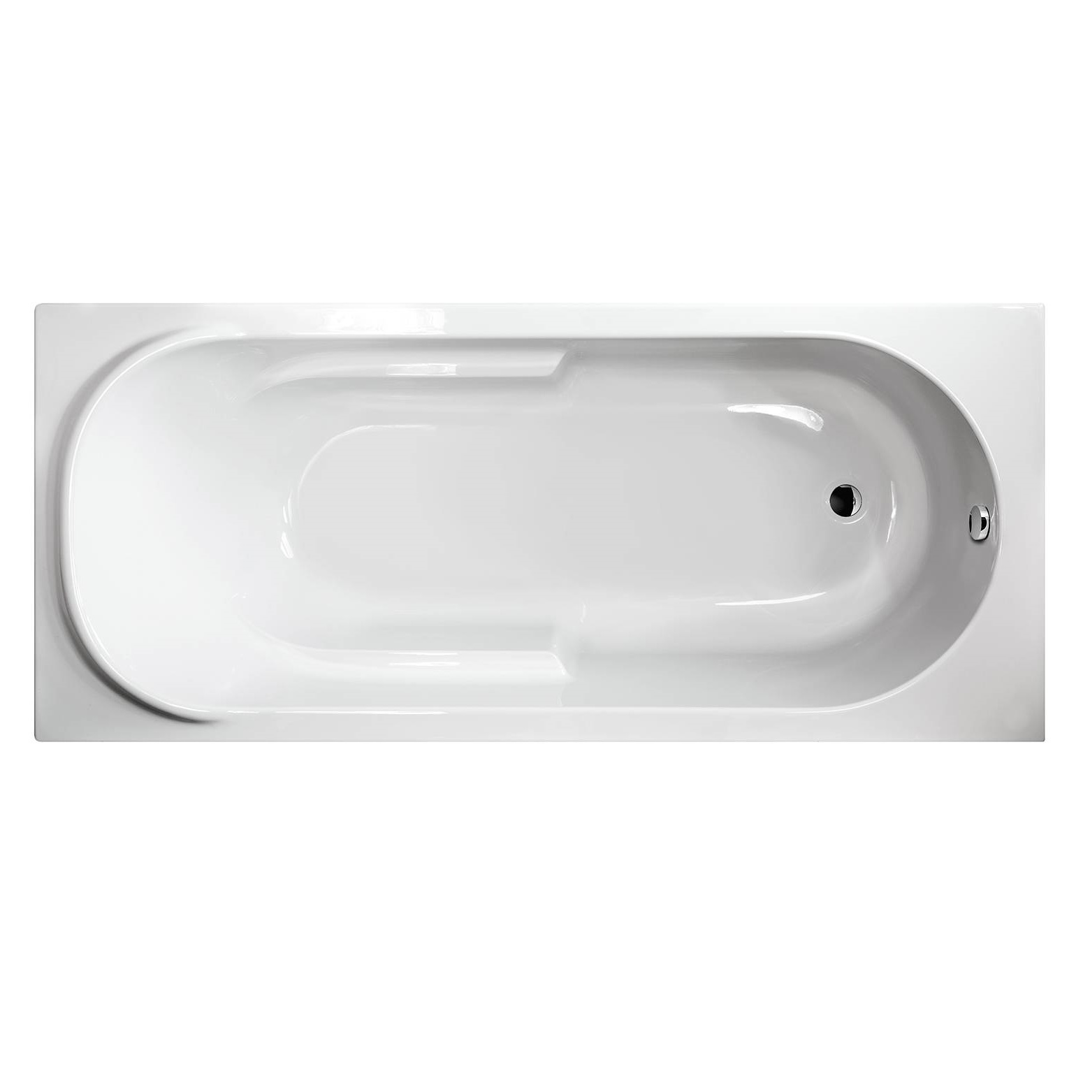 

Акриловая ванна Berges Lumbo 160х75, Белый, 160х75