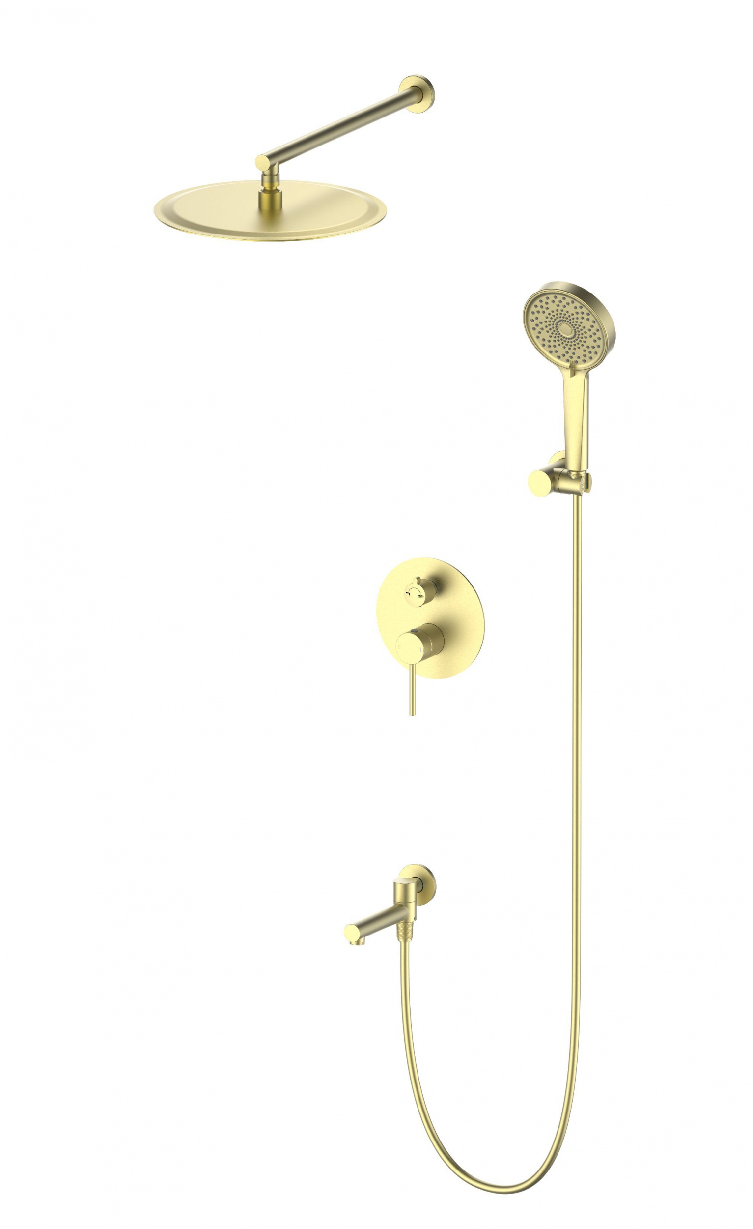 

Душевой комплект Wonzon & Woghand WW-88939017-BG золото, Золотой, WW-88939017-BG