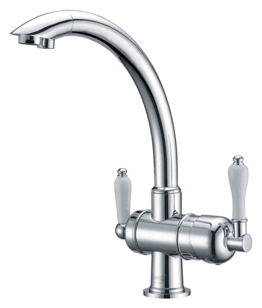 

Смеситель для кухонной мойки Zorg Clean Water ZR 327 YF хром, Белый, Clean Water ZR 327 YF