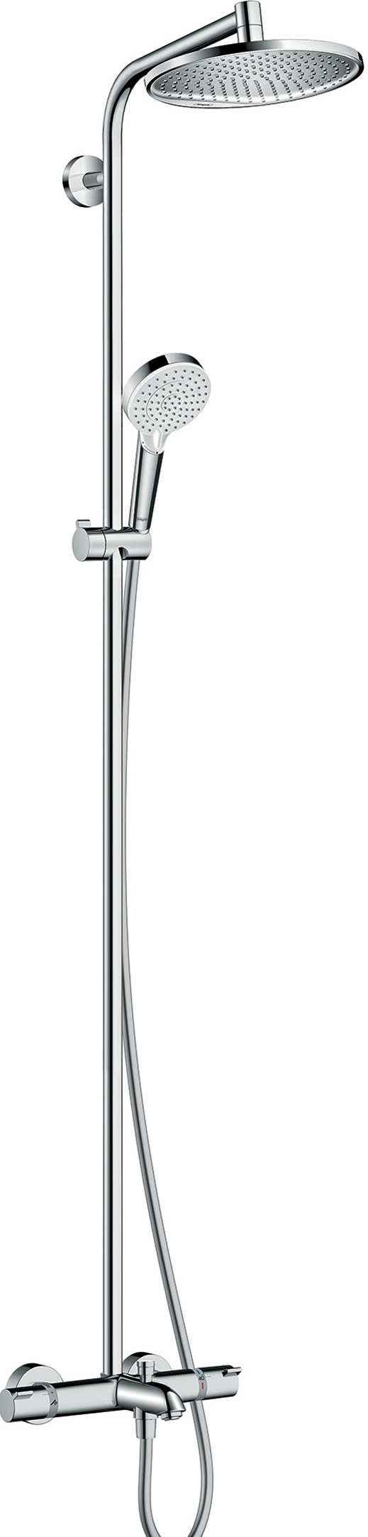 

Душевая стойка Hansgrohe Crometta S 240 Showerpipe 27320000, Хром, Crometta S 240 Showerpipe 27320000