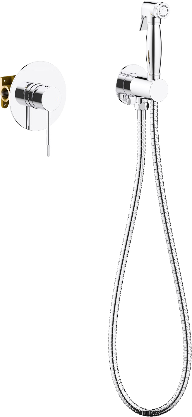 

Гигиенический душ Timo Saona 2389/00SM со смесителем, хром, 2389/00SM