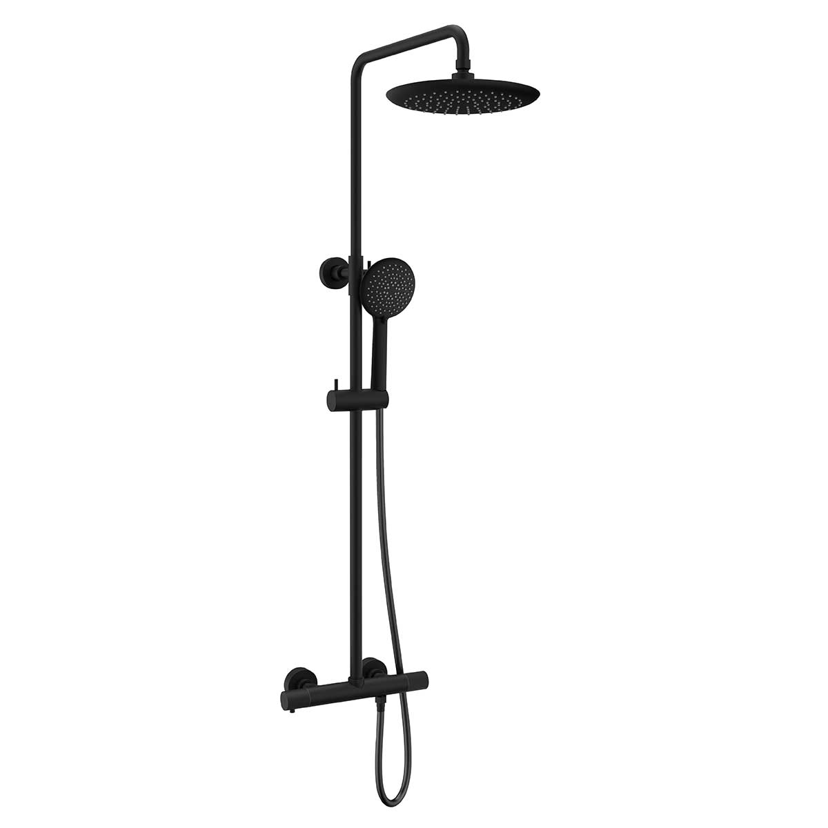

Душевая стойка Vincea Desire VSFS-1D0TMB термостатическая, черная, Черный, Desire VSFS-1D0TGM