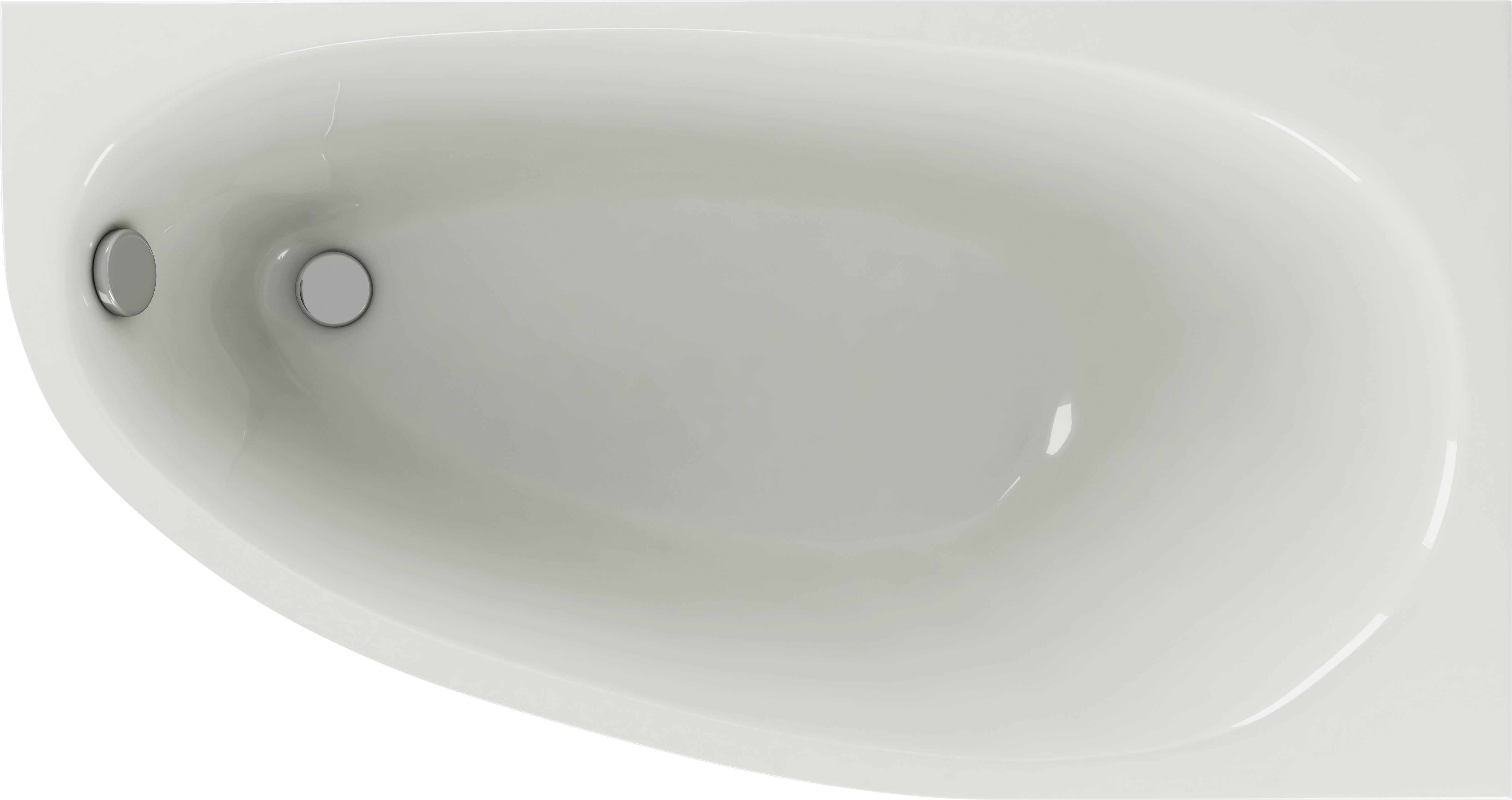 

Акриловая ванна Aquatek Дива 170 R (Без опор), Белый, Дива