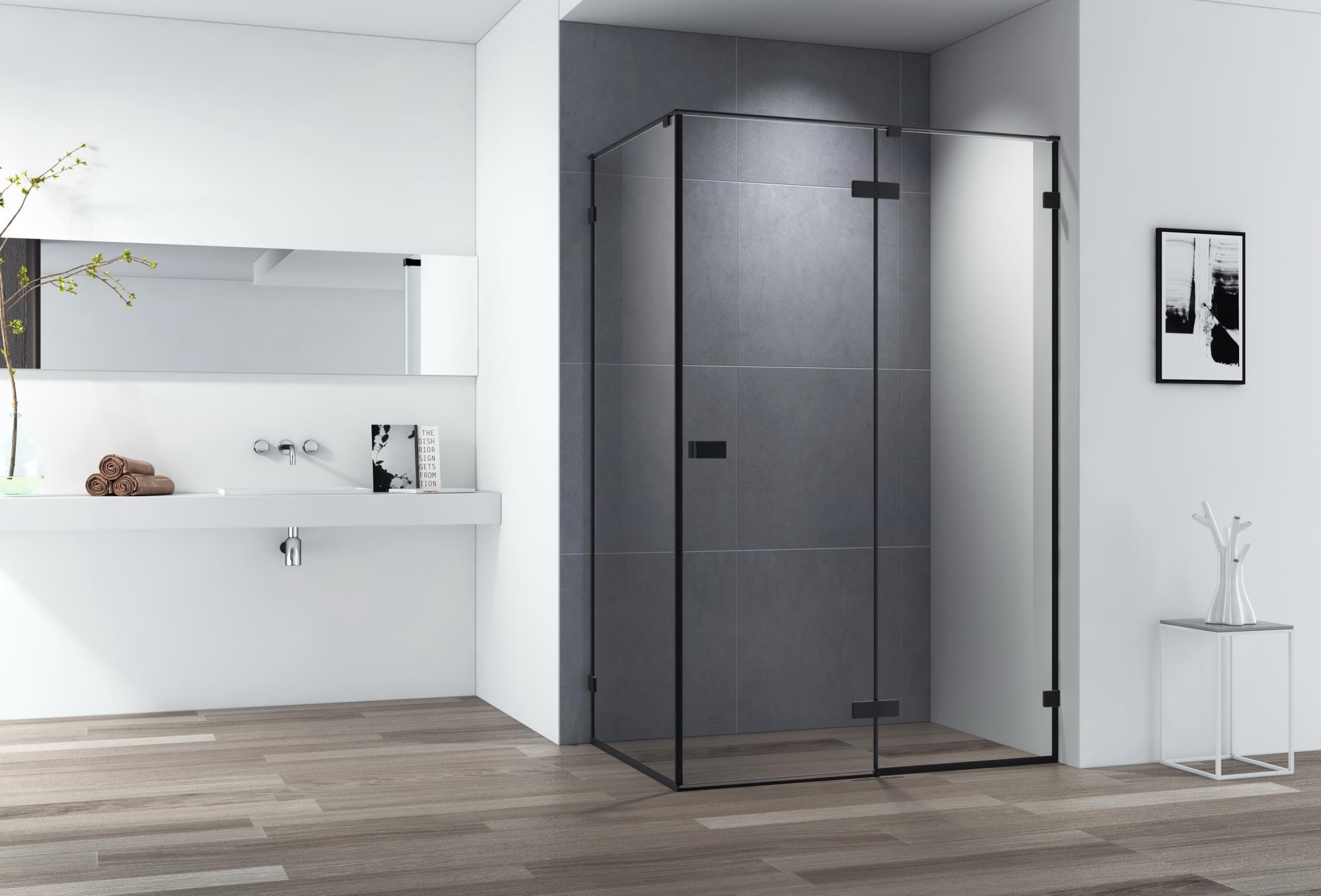 

Душевой уголок Cezares Bellagio-AH-1-100/80-C-NERO, -AH-1-100/80-C-NERO