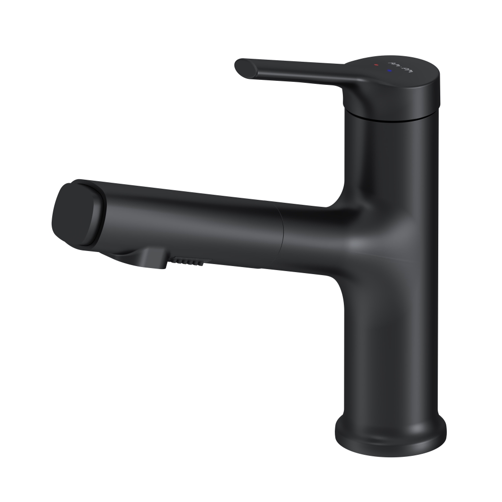 

Смеситель для раковины Am.Pm X-Joy F85B02922 черный, F85B02922