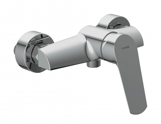 

Смеситель Cersanit Flavis 63036 для душа, Хром, Flavis 63036