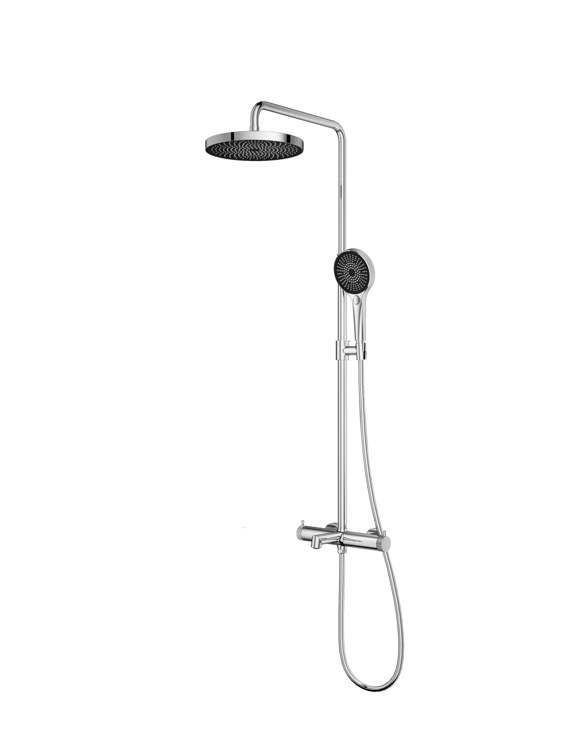 

Душевая стойка Vincea Rim VSFS-2RM1CH с изливом, хром, VSFS-2RM1CH