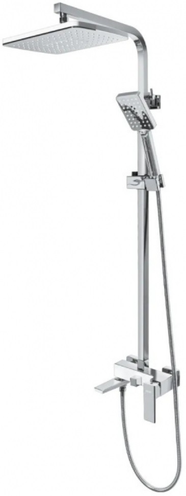 

Душевая стойка Grocenberg GB7008WC хром/белый, GB7008WC